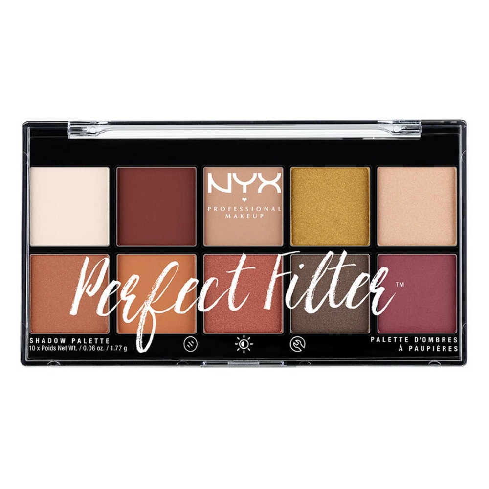 NYX PERFECT FILTER SHADOW PALETTE - Rustic Antique